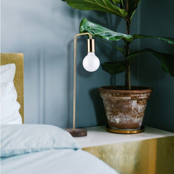 Bax Retro Brass Table Lamp - Midcentury - Table Lamps - by Houzz
