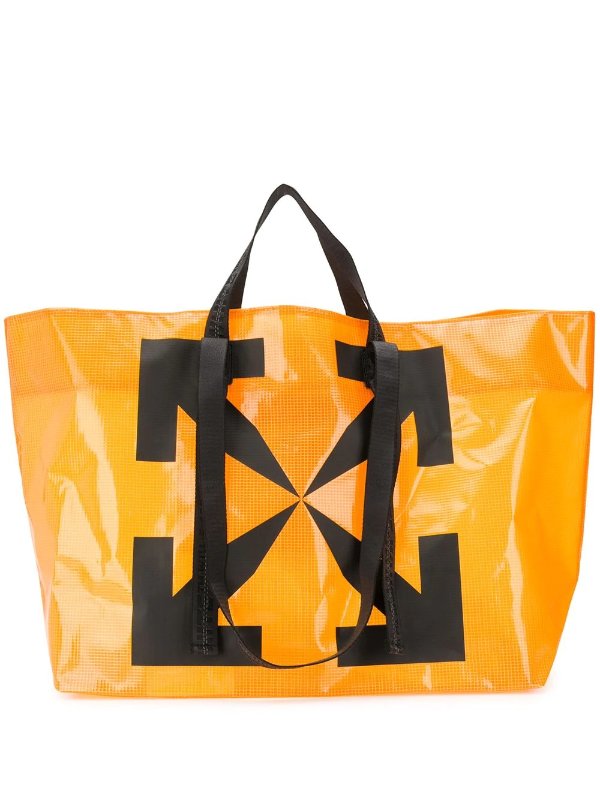 Arrows print commercial tote