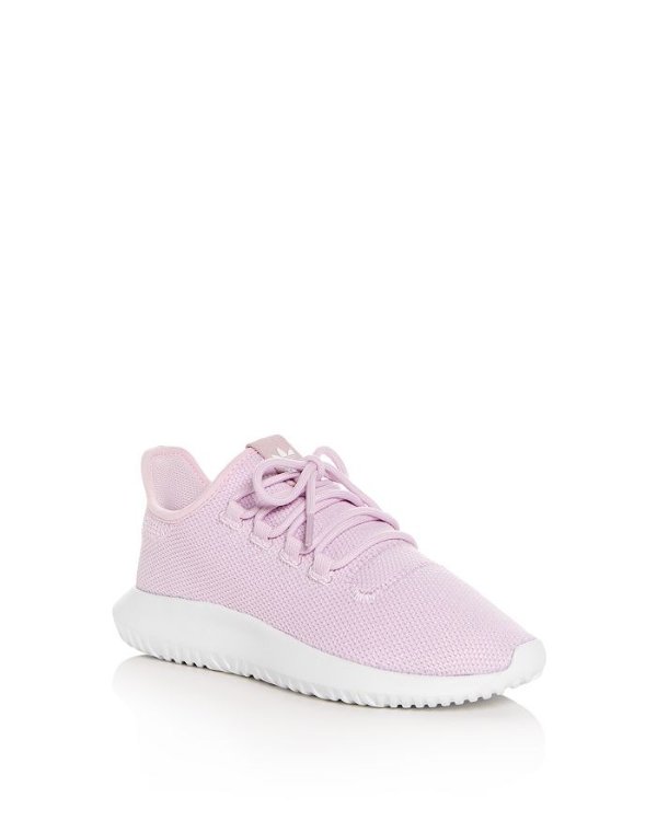 Girls' Tubular Shadow Knit Lace Up Sneakers - Big Kid