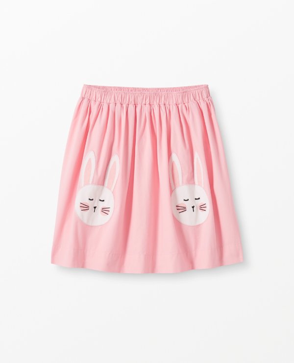 Poplin Pocket Skirt