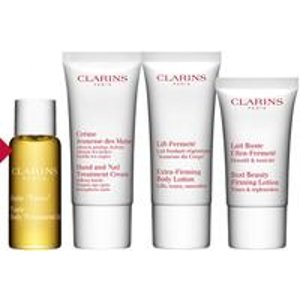 with $100 purchase @ Clarins