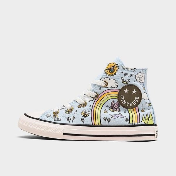 Little Kids' Converse Chuck Taylor Butterfly High Top Casual Shoes