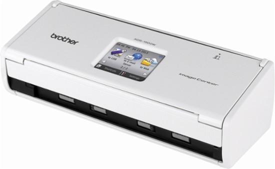 ADS-1500W Compact Wireless Color Duplex Desktop Scanner