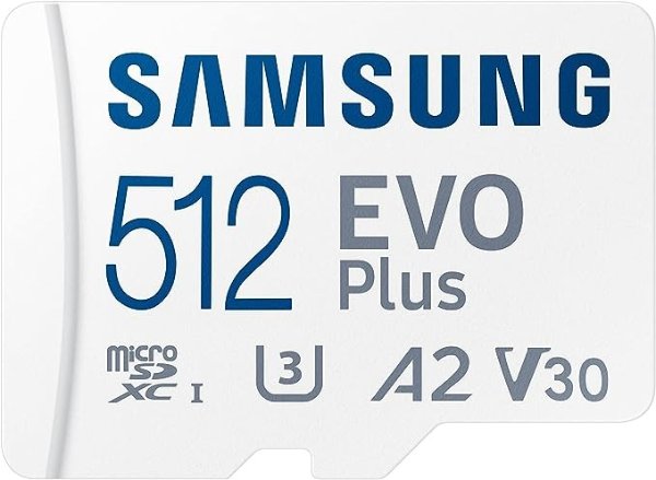 EVO Plus 512GB 160MB/s microSDXC 存储卡