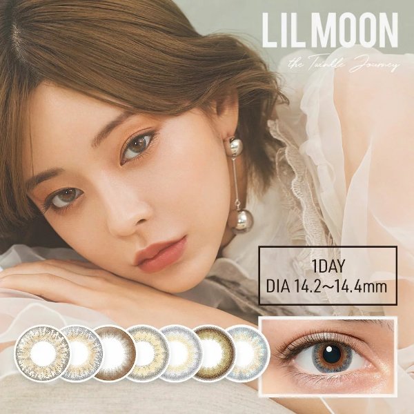 1day [4 Box 10 pcs] / Daily Disposal 1Day Disposable Colored Contact Lens DIA14.4/14.2mm