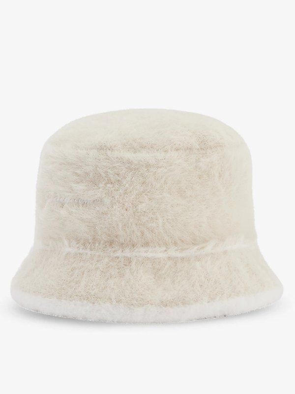 Le Bob brushed-texture knitted hat
