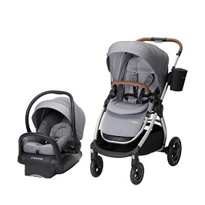 Maxi-Cosi Adorra 2.0 5-in-1 Modular Travel System with Mico Max 30 Infant Car Seat