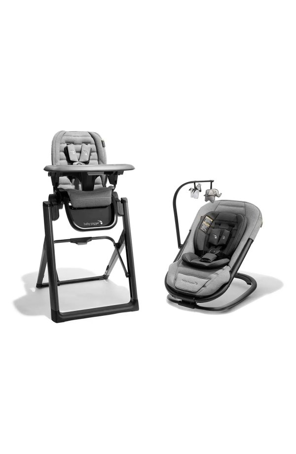 Cozy Home Essentials Package with City Bistro High Chair & City Sway Bouncer