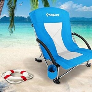 KingCamp Low Sling Beach Camping Concert Folding Chair