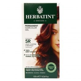Herbatint Permanent Hair Color Gel - 5R Light Copper Chestnut