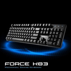 补货：Gigabyte GK-FORCE K83 Cherry MX红轴 机械键盘