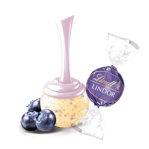 Blueberries and Cream LINDOR Truffles 800-pc Case (353 oz)