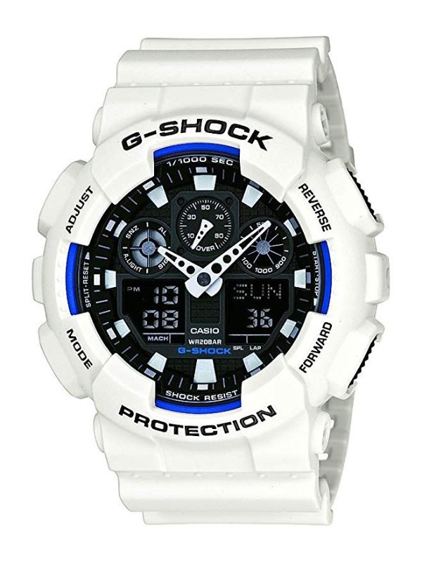 G-Shock GA-100B LTD Edition White GA-100B-7 Watch