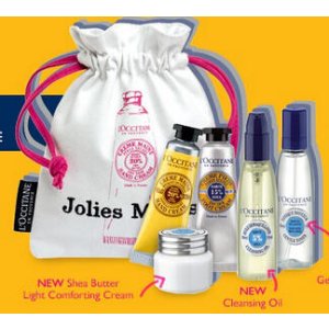 with $45 Purchase @ L'Occitane