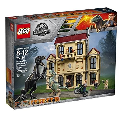Jurassic World Indoraptor Rampage at Lockwood Estate 75930 Building Kit (1019 Piece)