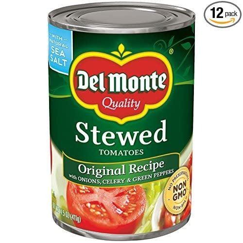Canned Stewed Tomatoes, Original Recipe, 14.5-Ounce Cans (Pack of 12)