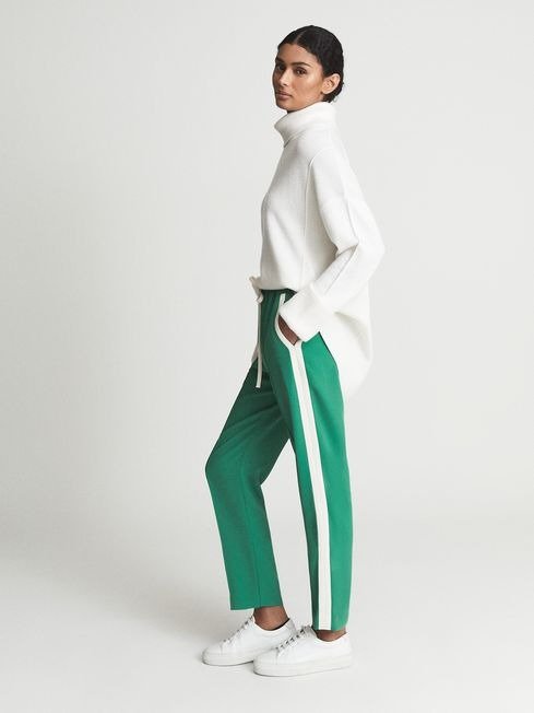 Tapered Side Stripe Trousers