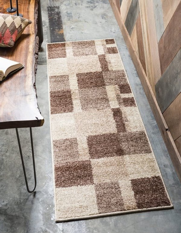 Autumn Collection Abstract Runner Rug