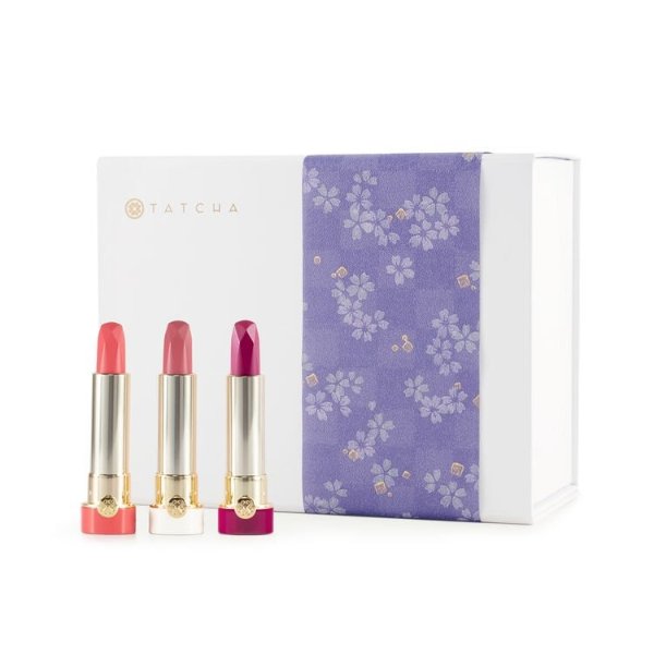 Silk Blossoms Lipstick Trio - Mixed Blooms | Tatcha