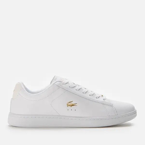 Women's Carnaby Evo 0722 1 Leather Cupsole Trainers - White/Gold