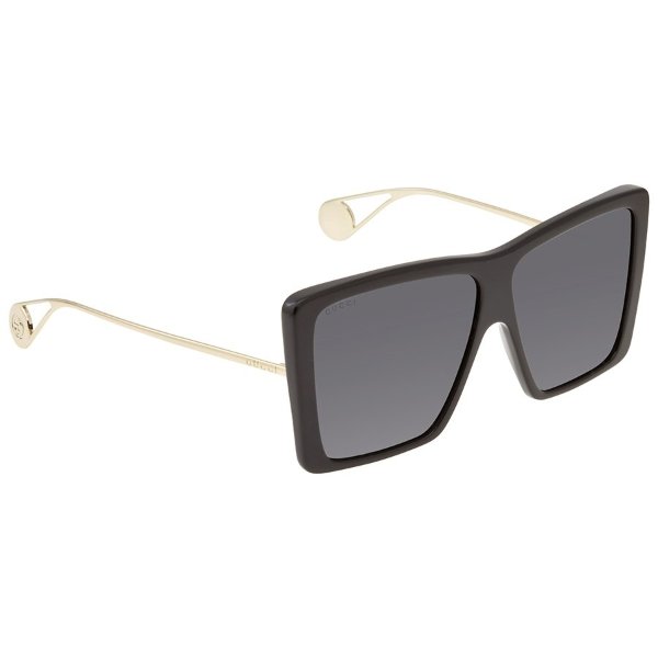 Grey Oversized Ladies Sunglasses GG0434S00161