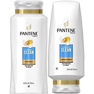 Pantene Shampoo and Conditioner Kit,25.4 oz@Amazon