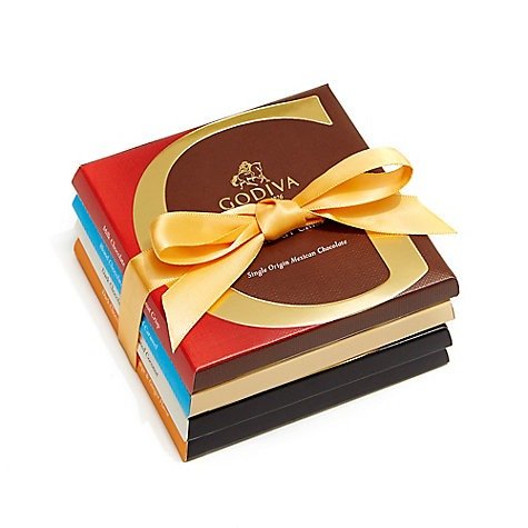 G by Godiva Chocolate Bar Inclusions Gift Set, 4 pc. | GODIVA
