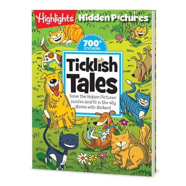 Hidden Pictures Silly Sticker Stories: Ticklish Tales