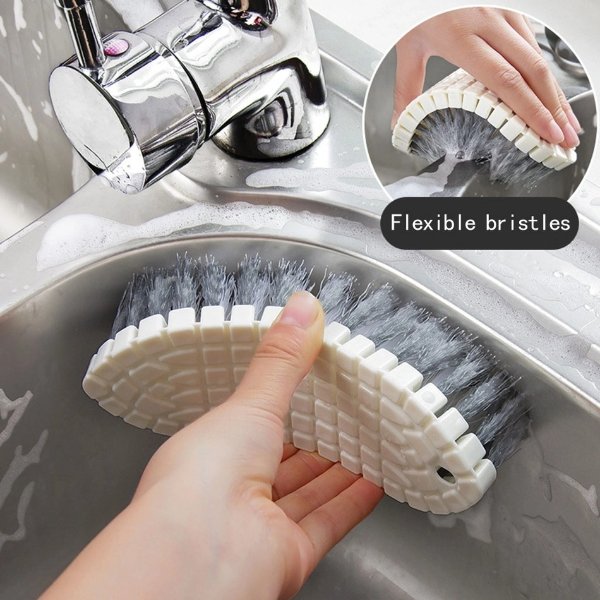 360 Degree Flexible Pool Cleaning Brush Multifunctional Flexible Laundry Brush Floor Cleaning Bathtub Tile Bathroom Brush