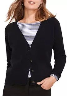 Women's Plush Rib Cardigan Sweater