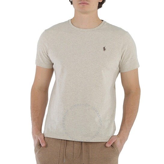 Men's Logo Embroidered Short-sleeve T-shirt In Grey