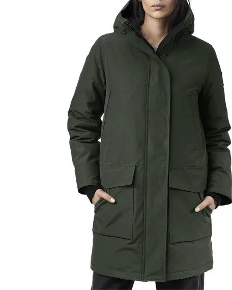 Canmore Streamline Hooded Parka Coat