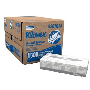 Kimberly-Clark Kleenex 03076 面巾纸，125张x12盒