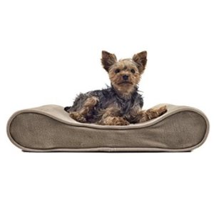 FurHaven Micro Velvet Luxe Lounger Pet Bed Bundle