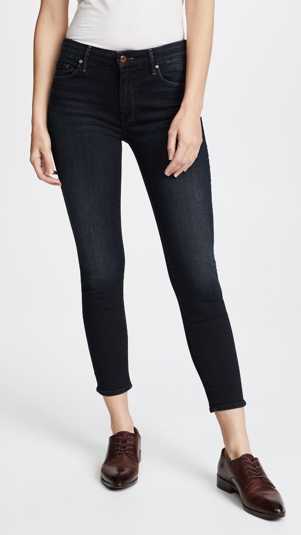 The Cropped Looker Skinny Jeans