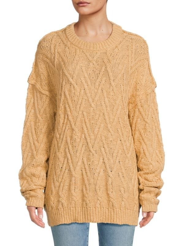 Isa Cable Knit Sweater