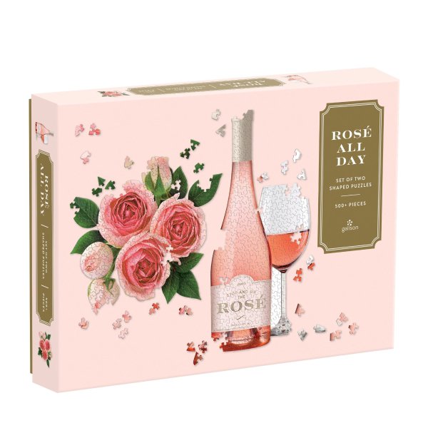 - Rose All Day 2-in-1 Shaped Puzzle Set