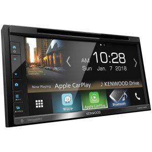 KENWOOD DDX6705S 6.8" Double-DIN In-Dash DVD Receiver with Bluetooth