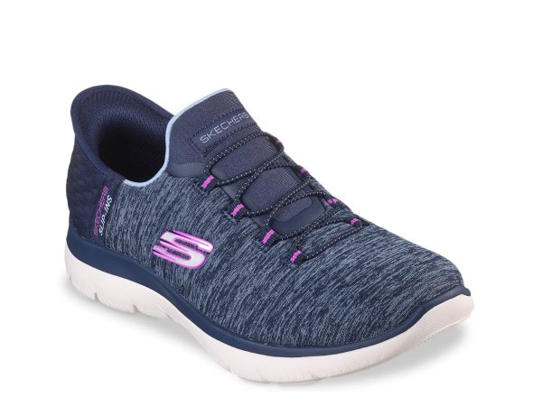Hands Free Slip-Ins: Summits Dazzling Haze Slip-On Sneaker - Women's