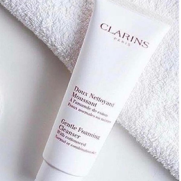 Clarins Gentle Foaming Cleanser with Cottonseed Sale