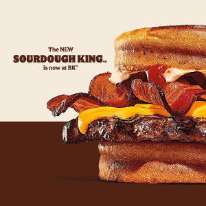 Burger King 酸面包皇堡Sourdough King限时回归, 还有马铃薯芝士球