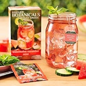 Bigelow Botanicals Cold Water Infusion Watermelon Cucumber Mint Tea Bags 18 Count Box (Pack of 1)