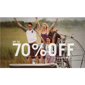  + Up To 70% Off Clearance @ Aeropostale
