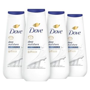 Dove保湿沐浴4瓶装