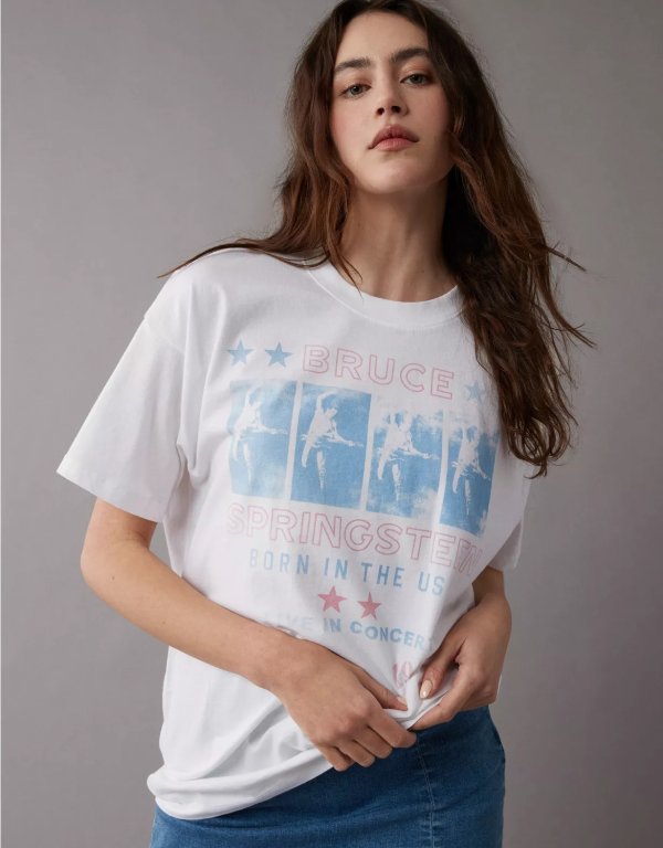 AE Oversized Bruce Springsteen Graphic Tee