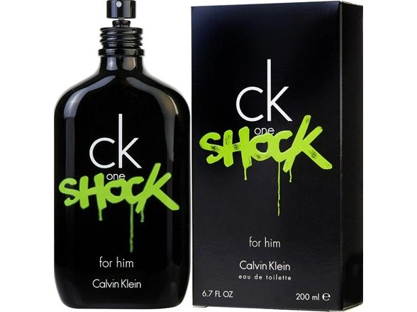 Ck One Shock Men EDT Spray 6.7 oz (M)