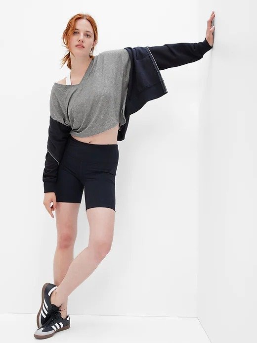 Fit Breathe Cropped Boxy T-Shirt