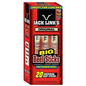 Jack Link's Beef Sticks, Original, 20 count, 0.92 Ounce
