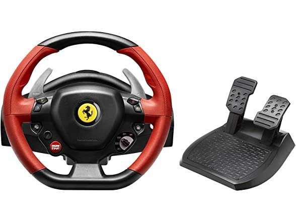 Ferrari 458 Spider Xbox 方向盘+踏板 