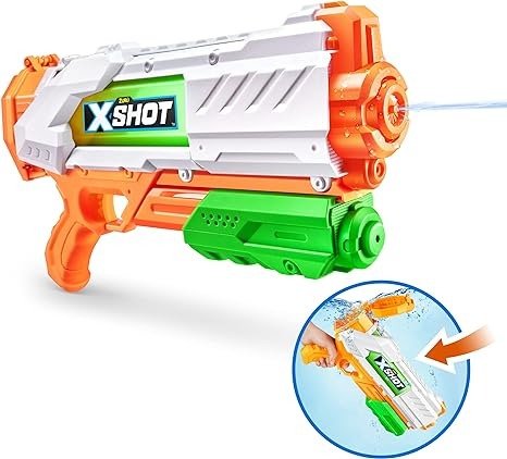 Shot Fast-Fill Water Blaster, Orange, 700 ml/ 24 Fl OZ
